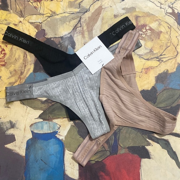 Thong Calvin Klein Bustier String Short Set Calvin Klein Thongs